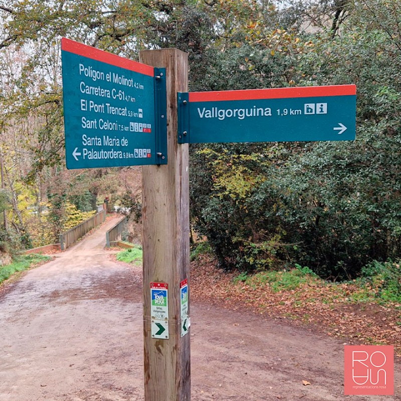 Banderola per Parcs i senders de la Diputació de Barcelona